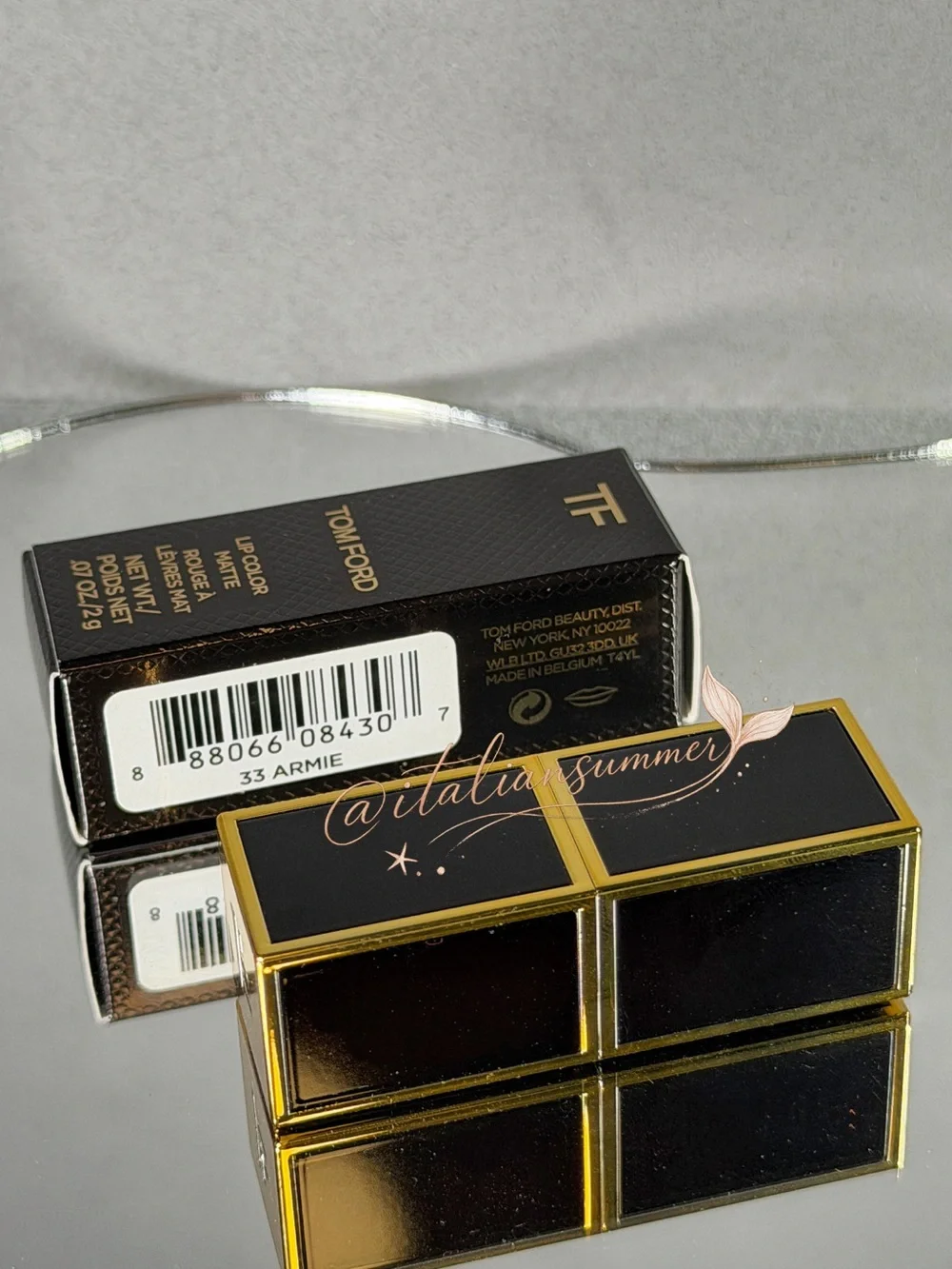 Tom Ford Armie 33 Lipstick Matte Red Lips & Boys Authentic New In Box